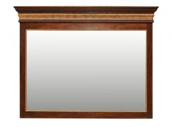 Зеркало настенное «Милана 9» П265.09 (черешня с золочением)