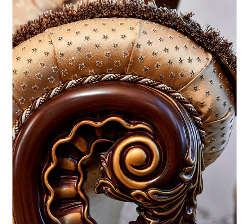 Диван Лорд (орех,голд)