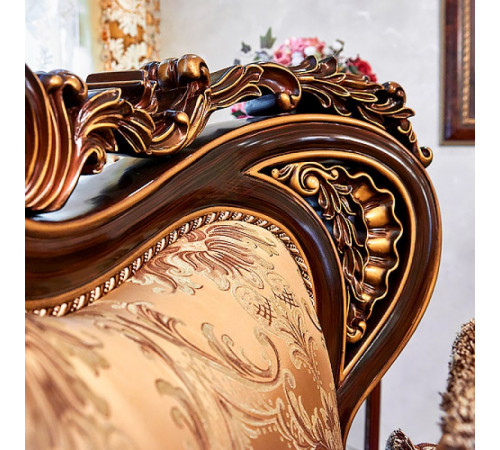 Диван Лорд (орех,голд)