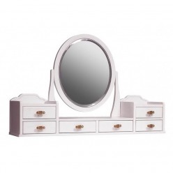 Зеркало для туалетного столика Паола (розовый пепел)