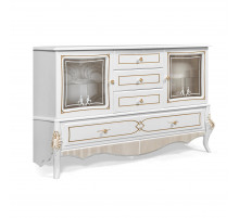 Комод в гостиную Стелла (белый золото) Комод в гостиную Стелла (белый золото)