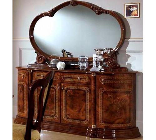 Комод для посуды Роза (орех)