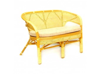 Диван 2-х местный Пеланги Classic Rattan 02/15С из ротанга