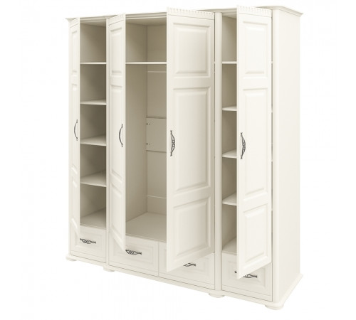 Шкаф четырехстворчатый Марсель (крем) МН-126-04(1)