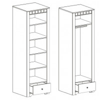 Шкаф  Прованс однодверный платяной Шкаф  Прованс однодверный платяной