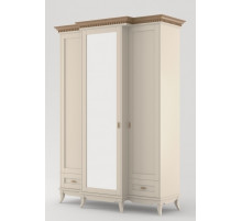 Трехстворчатый шкаф для одежды Римини MUR-118-03 с зеркалом Трехстворчатый шкаф для одежды Римини MUR-118-03 с зеркалом