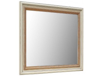 Зеркало «Альба 13» П524.13 (слоновая кость с золочением)