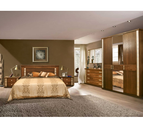 Комод «Тунис» П344.02 (венге с золочением)