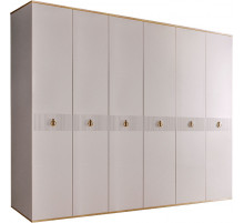 Шестистворчатый шкаф для одежды  Rimini Solo РМШ2/6 (s) (слоновая кость) Шестистворчатый шкаф для одежды  Rimini Solo РМШ2/6 (s) (слоновая кость)