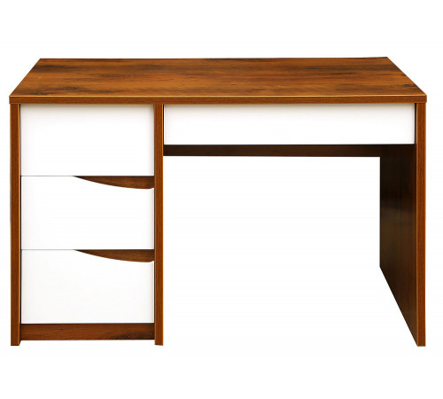 Письменный стол Монако П 510.15 (дуб саттер/белый глянец)